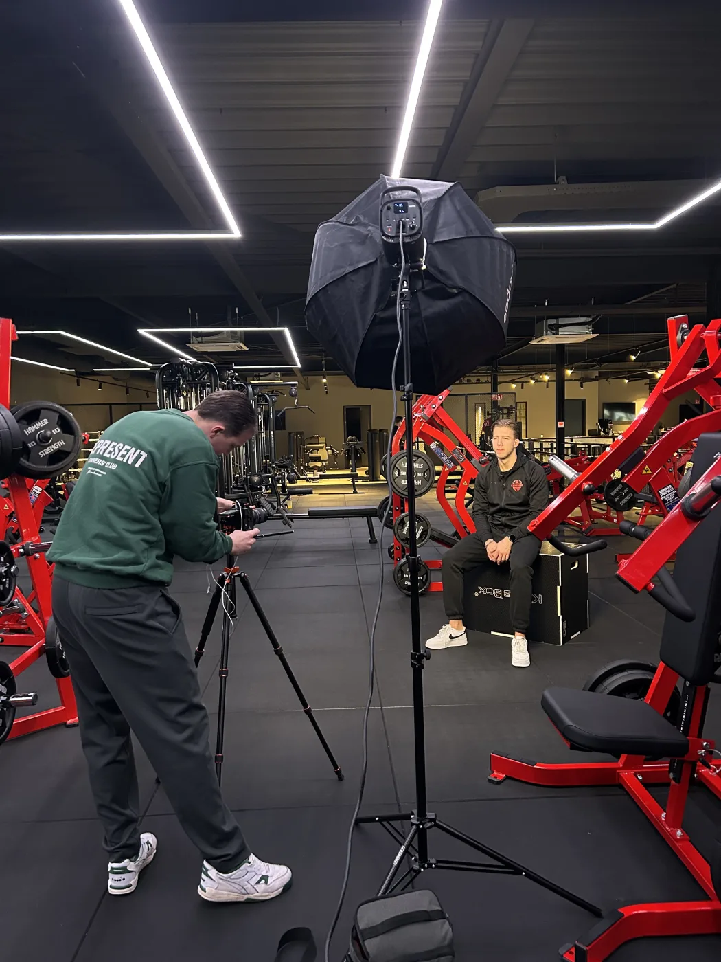 Fitness productiedag